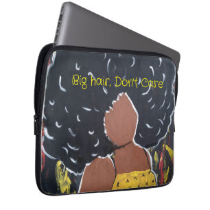 Housse Pour Ordinateur Portable Femme afro-américaine Rhonda Patton Gros cheveux