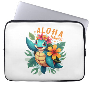 Housse Pour Ordinateur Portable Femme Hawaiienne-Chemise Aloha Hawaii