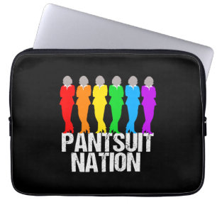 Housse Pour Ordinateur Portable Femmes d'arc-en-ciel de nation de Pantsuit