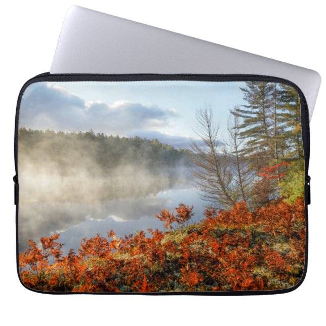 Housse Pour Ordinateur Portable Fermes sur rivage | Paradise, Michigan (Devant)