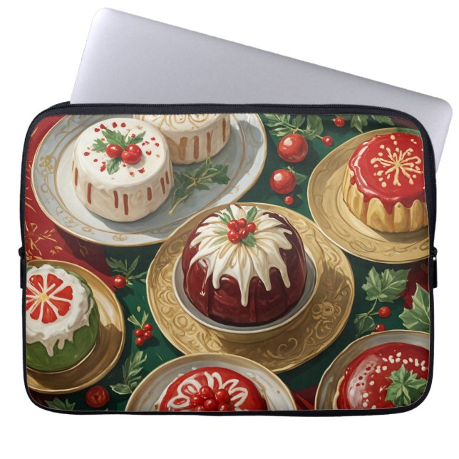 Housse Pour Ordinateur Portable Fête de Yuletide (Devant)