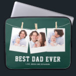 Housse Pour Ordinateur Portable Fête des pères | Collage photo Best Dad Ever 3<br><div class="desc">Téléchargez vos photos préférées et ajoutez vos noms pour faire votre propre cadeau de fête des pères personnalisée unique.</div>