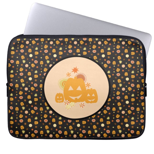 Housse Pour Ordinateur Portable Fête d'Halloween (Devant)