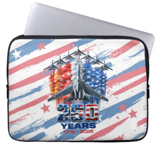 Housse Pour Ordinateur Portable Fête patriotique du 250e anniversaire du 4 juillet