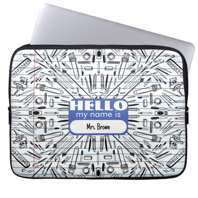 Housse Pour Ordinateur Portable Feuille volante (Devant)