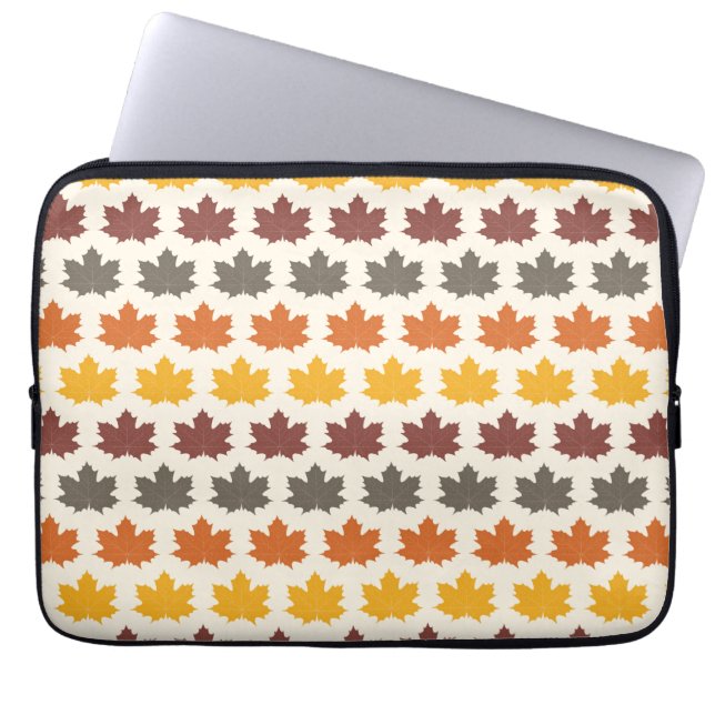 Housse Pour Ordinateur Portable Feuilles d'automne (Devant)