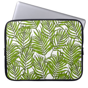 Housse Pour Ordinateur Portable Feuilles Palm