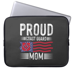Housse Pour Ordinateur Portable Fier Garde côtière Maman : Soutenez les héros de n