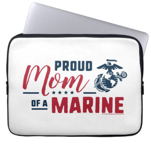 Housse Pour Ordinateur Portable Fier maman d'un marin - Couleur