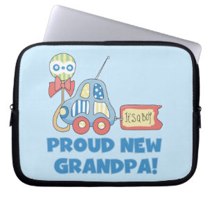 Housse Pour Ordinateur Portable Fière nouvelle voiture grand-père C'est un cadeau 