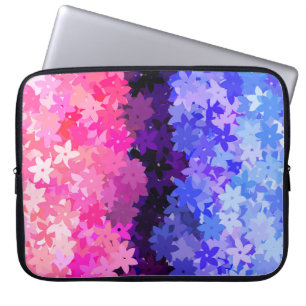 Housse Pour Ordinateur Portable Fière Omnisexualité Groovy Boho Excentrique Floral