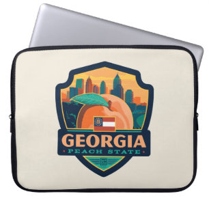 Housse Pour Ordinateur Portable Fierté de l'État   Géorgie