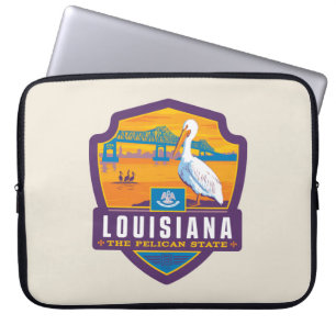 Housse Pour Ordinateur Portable Fierté de l'État   Louisiane