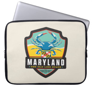 Housse Pour Ordinateur Portable Fierté de l'État   Maryland