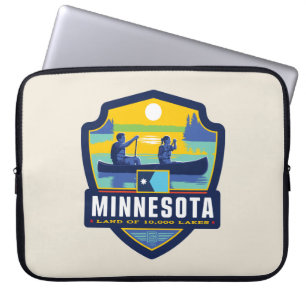 Housse Pour Ordinateur Portable Fierté de l'État   Minnesota
