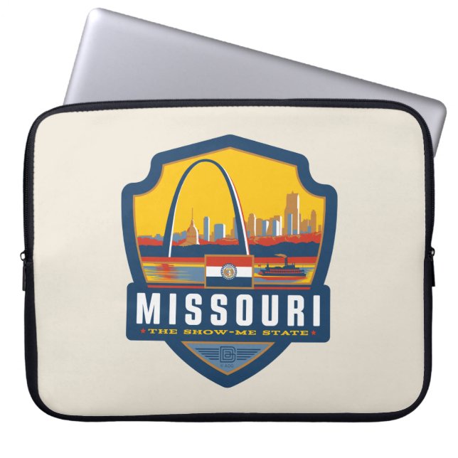 Housse Pour Ordinateur Portable Fierté de l'État | Missouri (Devant)