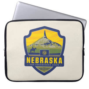 Housse Pour Ordinateur Portable Fierté de l'État Nebraska