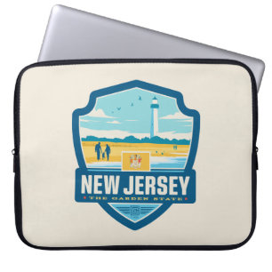 Housse Pour Ordinateur Portable Fierté de l'État New Jersey