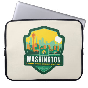 Housse Pour Ordinateur Portable Fierté de l'État   Washington