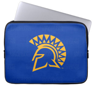 Housse Pour Ordinateur Portable Filigrane de logo de Spartans d'état de San Jose