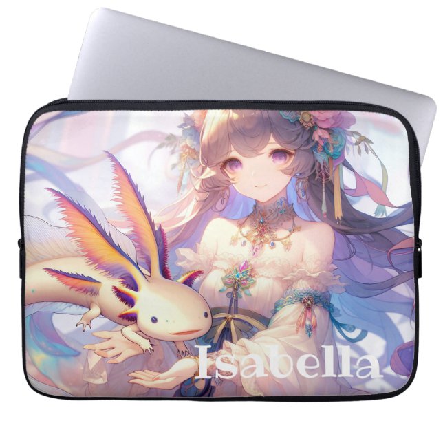 Housse Pour Ordinateur Portable Filles Anime Personnalisées (Devant)