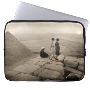 Housse Pour Ordinateur Portable Filles au sommet de la pyramide de Khufu en Égypte
