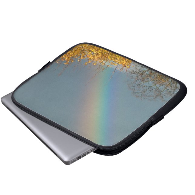 Housse Pour Ordinateur Portable Fin de l'arc-en-ciel (Devant bas)