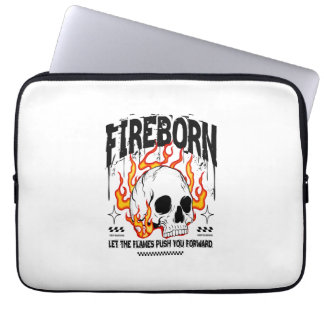 Housse Pour Ordinateur Portable Fireborn Skull Urban Streetwear
