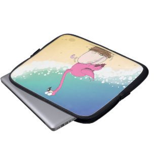 Housse Pour Ordinateur Portable flamants