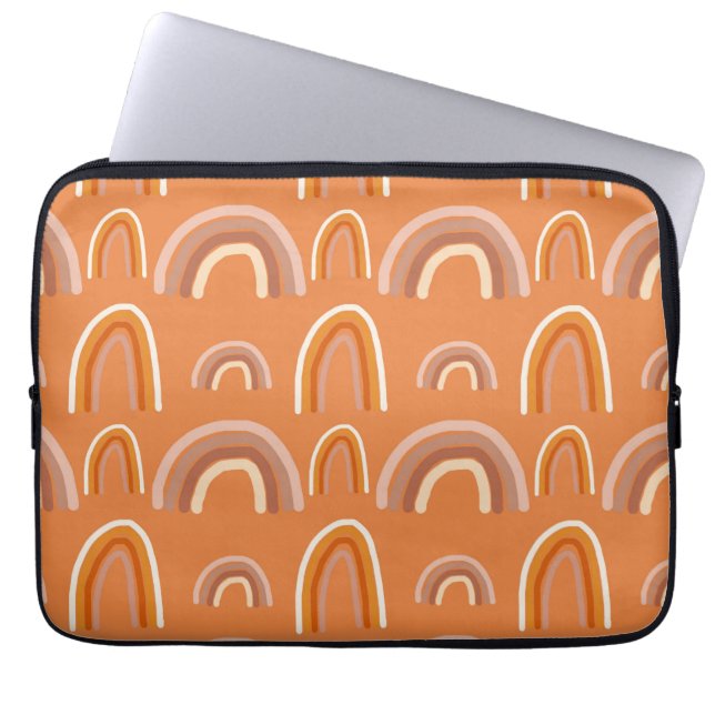Housse Pour Ordinateur Portable Fleur (Devant)