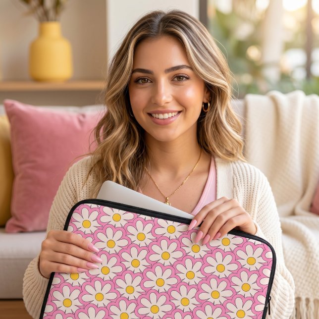 Housse Pour Ordinateur Portable Fleur (Créateur téléchargé)