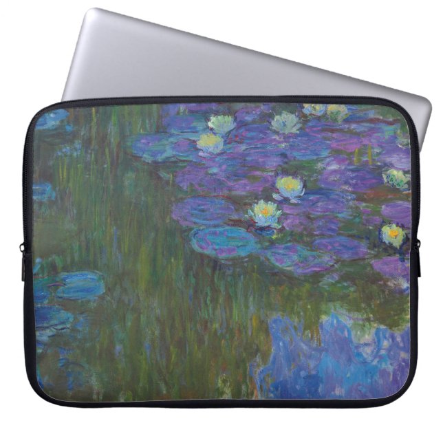 Housse Pour Ordinateur Portable Fleur | 1914-17 d'en de Nymphéas (Devant)