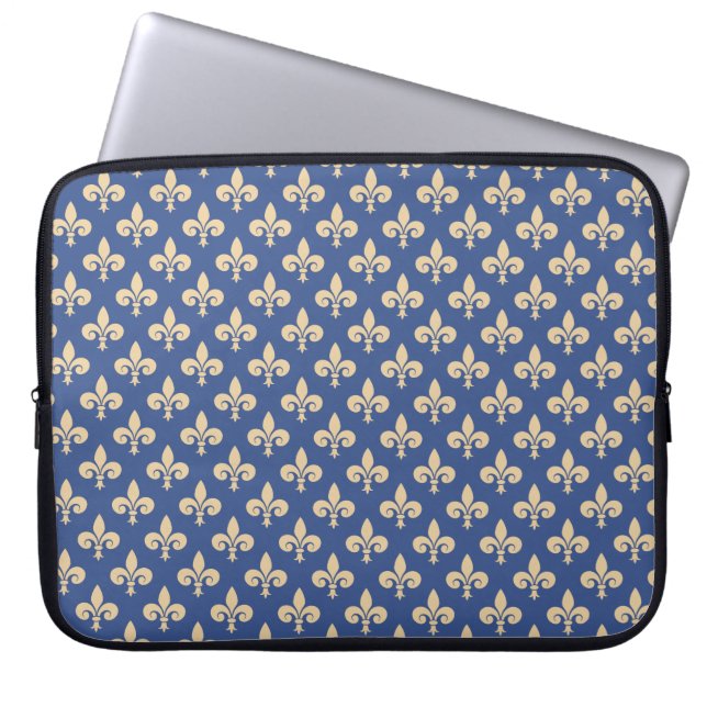 Housse Pour Ordinateur Portable Fleur-de-lis symbols (Devant)