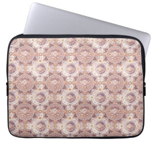 Housse Pour Ordinateur Portable Fleur de Lotus Spirituelle - Motif de Mandala Flor
