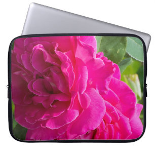 Housse Pour Ordinateur Portable Fleur rose