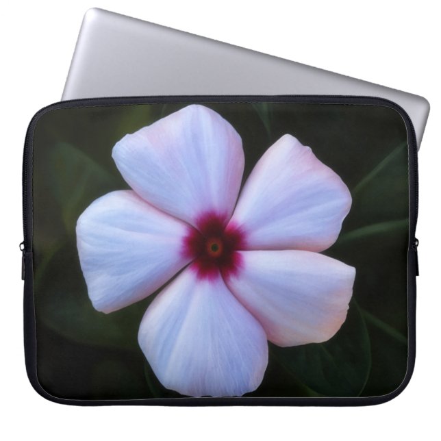 Housse pour ordinateur portable Fleur rose Jardin  (Devant)