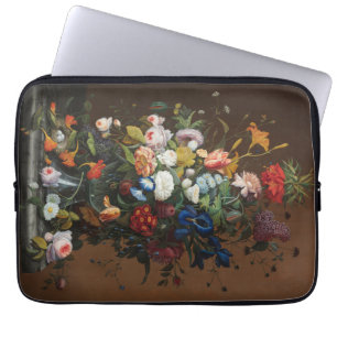Housse Pour Ordinateur Portable Fleur vie morte avec le nid d'oiseau Severin Roese