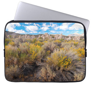 Housse Pour Ordinateur Portable Fleurs   Blooming Sagebrush Californie