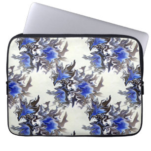 Housse Pour Ordinateur Portable Fleurs congelées.......