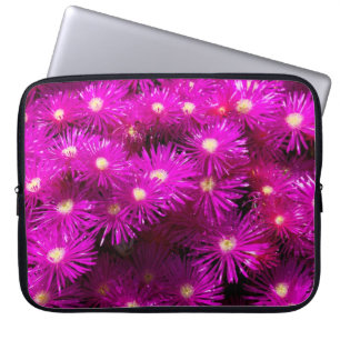 Housse Pour Ordinateur Portable Fleurs d'aster rose