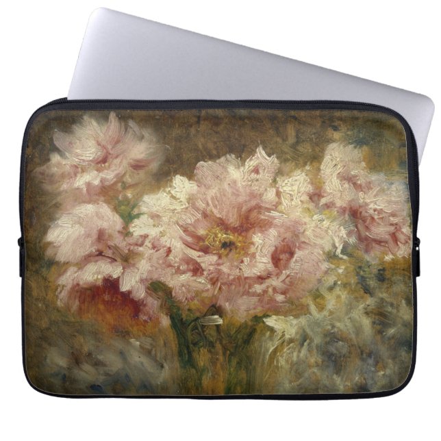 Housse Pour Ordinateur Portable Fleurs - Félix Ziem (Devant)