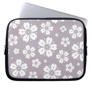Housse Pour Ordinateur Portable Fleurs Motif 2