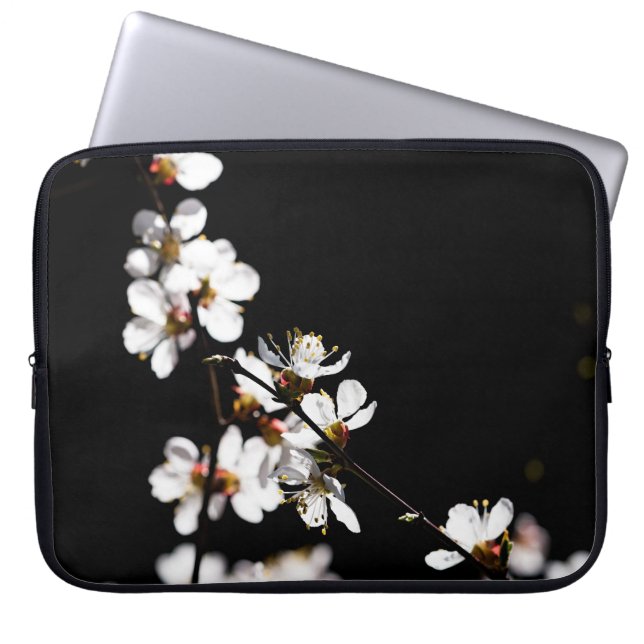 Housse Pour Ordinateur Portable Fleurs Sakura (Devant)