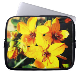 Housse Pour Ordinateur Portable Fleurs vives