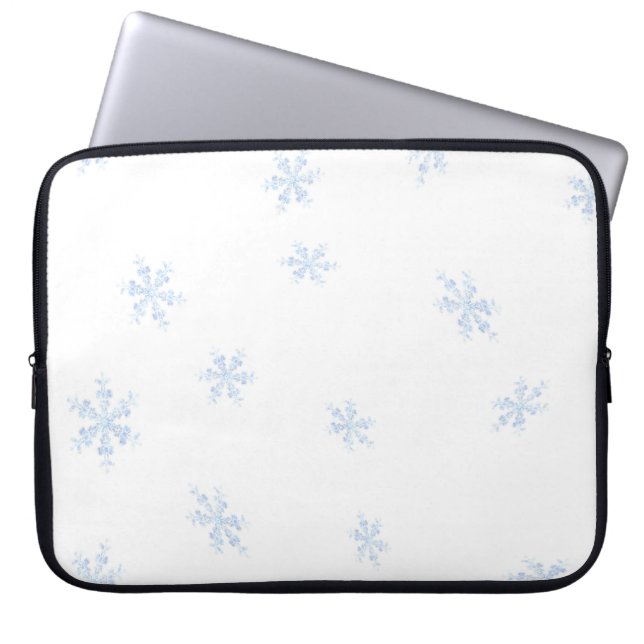 Housse Pour Ordinateur Portable Flocon de neige (Devant)