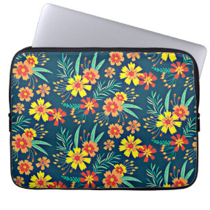 Housse Pour Ordinateur Portable Floral Arrière - plan Belle conception-46566