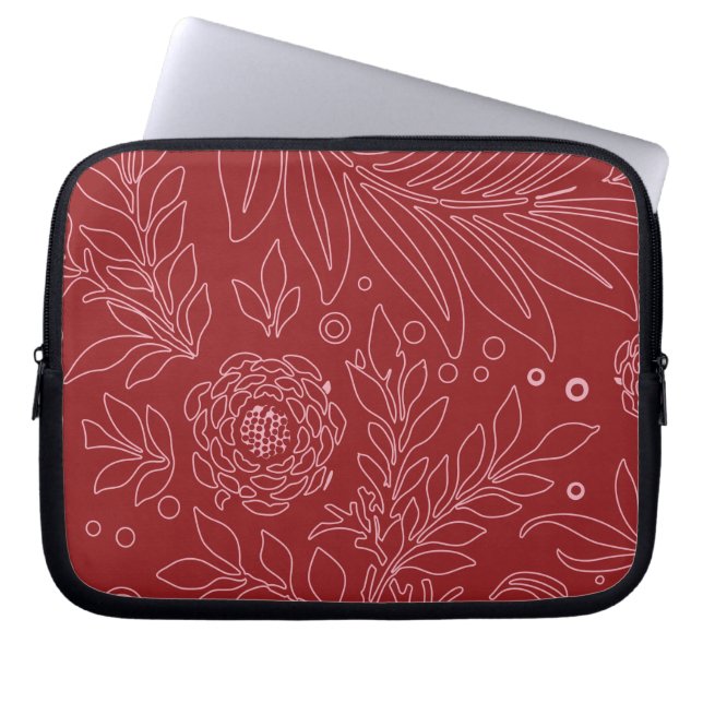 Housse Pour Ordinateur Portable Floral Design 30 (Devant)