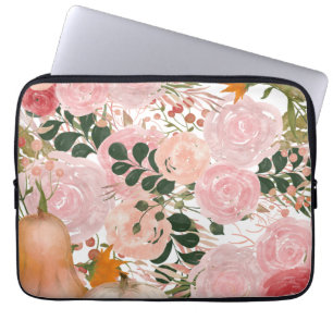 Housse Pour Ordinateur Portable Floral Jumpsuit