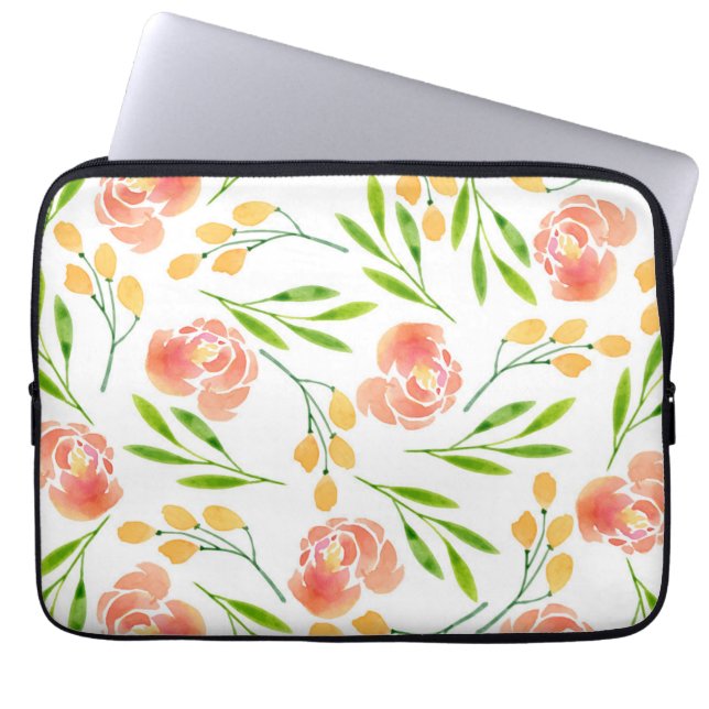 Housse Pour Ordinateur Portable Flower Earrings (Devant)