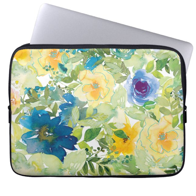 Housse Pour Ordinateur Portable Flower Field (Devant)